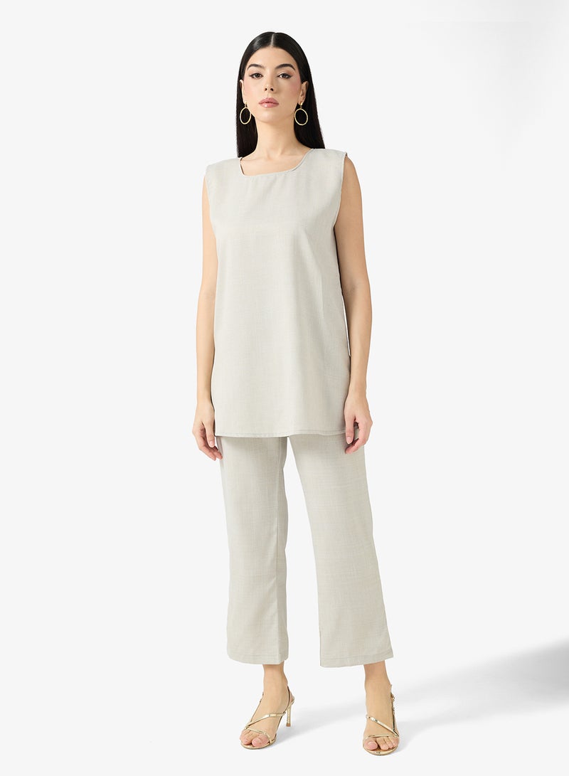 hayas closet Abaya and pant co-ord set - Image 3